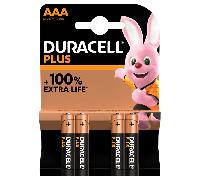 Duracell Plus MN2400B8 AAA Alkaline Batteries - Pack of 8