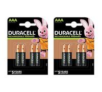 Duracell AAA Pre-Charged Rechargeable Batteries - Pack of 8