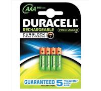 Duracell AAA Rechargeable Batteries 900mAh (Pack 4) - DURHR03B4-900SC
