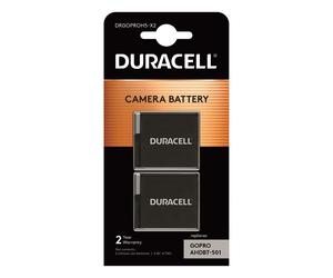 Duracell Action Camera Battery 3.8V 1250mAh (X2)