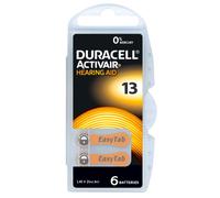 Duracell Activair Hearing Aid Batteries (Orange) Size 13 Pack of 60