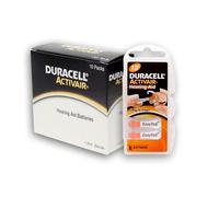 Duracell Activair Hearing Aid Batteries (Orange) Size 13 Pack of 60