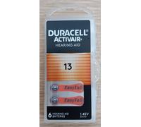 Duracell Activair Hearing Aid Batteries Size 10 13 312 1.45v Zinc Air