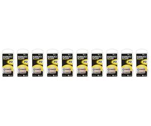 Duracell Activair Hearing Aid Batteries: Size 312 (80 Batteries)
