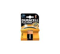 * DURACELL ALKALINE MN1604/6LR 61 9V BATTERY SIZE:6F22 RX22 006P PP3 9V DURACELL"PLUS"BATTERY