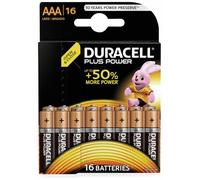Duracell Alkaline Plus Power AAA Battery 16 Batteries
