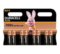 Duracell Batteries Plus Power Boost AA LR6 Alkaline Pack of 8