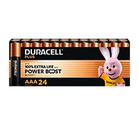 Duracell Batteries Plus Power Boost AAA LR03 Alkaline Pack of 24