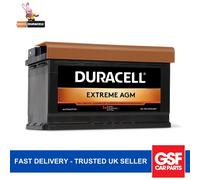 DE80AGM Duracell Extreme Start/Stop Car Battery 12V 80Ah (Type 110AGM - DE80AGM)