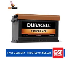Duracell Battery DE 80 Extreme AGM 12V 80Ah 800A B13 L4 BMW X3 18d xDrive 2.5si