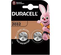 Duracell Button Cell DL2032B2 Batteries CR2032 3V Lithium Pack of 2