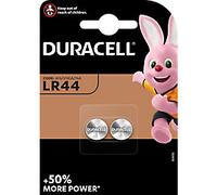Duracell Button Cell LR44B2 Batteries LR44/A76/V13GA/76A 1.5V Alkaline Pack of 2