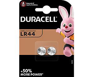 Duracell Button Cell LR44B2 Batteries LR44/A76/V13GA/76A 1.5V Alkaline Pack of 2