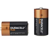 Duracell PLUS C batteries, PACK OF 2