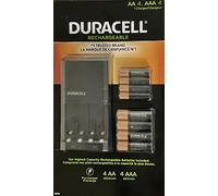 Duracell Charger with Four AA and Four AAA Rechargeable Batteries