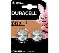 Duracell 2430 Lithium Coin Batteries 3V (2 pack)- Long life guaranteed - For Use in Key Fobs, Small Remotes, and Fitness Watches - Baby Secure Packaging - 10-Year In-Storage Guarantee