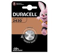 Duracell DL2430 Lithium Coin Cell Battery CR2430 3V - Pack of 1