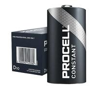 Duracell Constant Power D 1.5v industrial Alkaline Batteries Bulk Box of 10