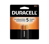 Duracell Coppertop 9V Battery, 1 Count (Pack of 1), Long-lasting All-Purpose Alkaline 9V Batteries for Household and Office Devices