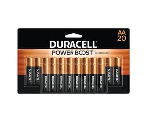 Duracell CopperTop AA Alkaline Batteries, 20 Count