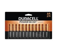 Duracell - CopperTop AA Alkaline Batteries - long lasting, all-purpose Double A battery for household and business - 24 count
