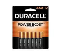 Duracell - CopperTop AAA Alkaline Batteries - Long Lasting, All-Purpose Triple A Battery for Household and Business - 12 Count