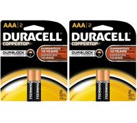 Duracell Coppertop AAA Batteries, 2ct, 2pk