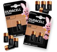 DURACELL CR123 Batteries 3V High Power Lithium Photo DL123A 123 Long Expiry