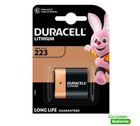 Duracell Lithium Battery 223 Single in Blister Pack