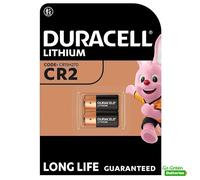 Duracell DUR030480 CR2 Camera Battery CR 2 Lithium 800 mAh 3 V 2 pc