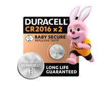 Duracell Cr2016 Coin Cell Batteries, Pack Of 2