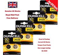 Duracell CR2025 3V Battery Lithium Coin Cell Battery DL2025 with Baby Secure Technology Pack of 8