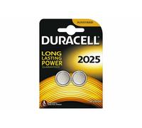 Duracell CR2025 CR-2025 Lithium Coin Cell Battery 2 Pack Blister