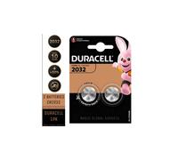 Duracell CR2032 3v LITHIUM Coin Cell Batteries (Pack of 2) DL2032 BR2032