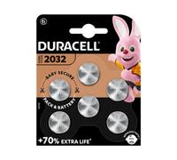 Duracell Specialty 2032 Lithium Coin Battery 3V, Pack of 6