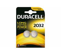 Duracell CR2032 CR-2032 Lithium Coin Cell Battery Blister Pack 2