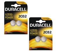 Duracell CR2032 Lithium Coin Cell Batteries 2032 DL2032 3V Battery 4 Pack