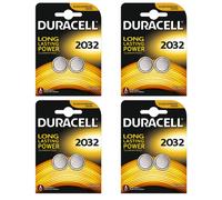 Duracell CR2032 Lithium Coin Cell Batteries 2032 DL2032 3V Battery 8 Pack