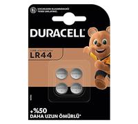 Duracell Custom LR44 Alkaline Button Battery 1.5V (76A / A76 / V13GA), Pack of 4