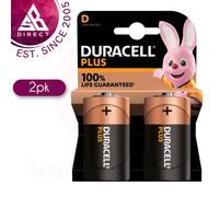 Duracell D Size Plus Battery Power For All Device, 50% Alkaline│MN1300│10Pk│InUK