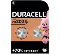 Duracell D2025 Procell Lithium Battery, 3V, Pack of 2
