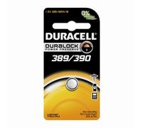 Duracell D389/390PK09 Silver Oxide Electronic Watch Battery, 389/390 Size, 1.55V, 70 mAh Capacity (Case of 6)