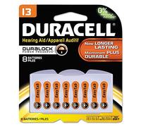 Duracell DA13B8 1.4 V Non-rechargeable Battery - Batteries (Button/coin, 1.4 V, 48 pc (S), 300 mAh, grey, 8 mm)