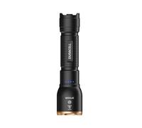 Duracell DF1500R Core Plus LED Torch - 1500 Lumens, Focusable, 150 m Beam Range, USB-C Rechargeable, 18650 Li-ion Battery, Various Light Modes, Splashproof, Aluminium Housing
