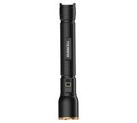 Duracell DF6000R Pro LED Torch - 6000 Lumens, Focusable, 230 m Beam Range, USB-C Rechargeable, 2 x 21700 Li-ion Battery, Various Light Modes, Splashproof, Includes Gift Box