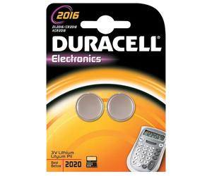 Duracell DL2025B4 Lithium Coin Cell Battery CR2025 3V - Pack of 4