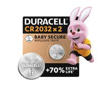Duracell DL2032 / CR2032 Lithium Button Cell, 3V, 1 Pack