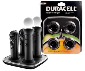 Duracell Dock Charger Charging Station Charger for Ps Move Motion Controller Sub