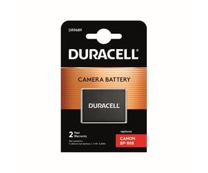 Duracell DR9689 Premium Analog Canon BP-808 Battery for Camcorder FS10 HG10 Li-Ion 7.4V 850mAh