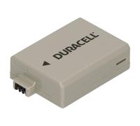 Duracell DR9925 Premium Analog Canon LP-E5 Battery for EOS 450D 500D 1000D Li-Ion 7.4V 1020mAh, White